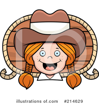 Cowgirl Clipart #214629 by Cory Thoman