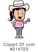 Cowgirl Clipart #214723 by Cory Thoman