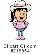 Cowgirl Clipart #218864 by Cory Thoman