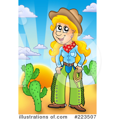 Cowgirl Clipart #223507 by visekart