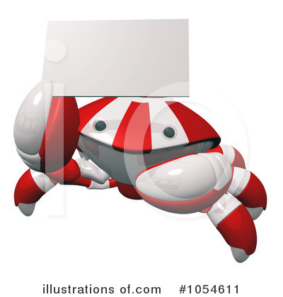 Royalty-Free (RF) Crab Clipart Illustration by Leo Blanchette - Stock Sample #1054611