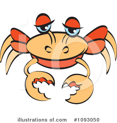 Crab Clipart #1093050 by Lal Perera