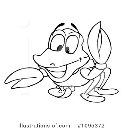 Royalty-Free (RF) Crab Clipart Illustration by dero - Stock Sample #1095372
