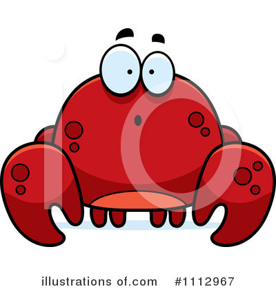 Royalty-Free (RF) Crab Clipart Illustration by Cory Thoman - Stock Sample #1112967