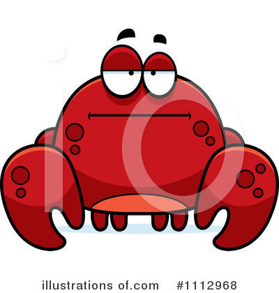 Royalty-Free (RF) Crab Clipart Illustration by Cory Thoman - Stock Sample #1112968