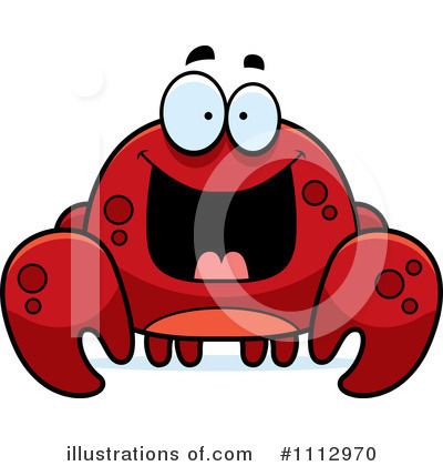 Royalty-Free (RF) Crab Clipart Illustration by Cory Thoman - Stock Sample #1112970