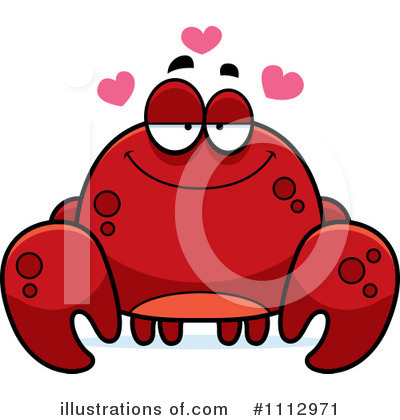 Royalty-Free (RF) Crab Clipart Illustration by Cory Thoman - Stock Sample #1112971