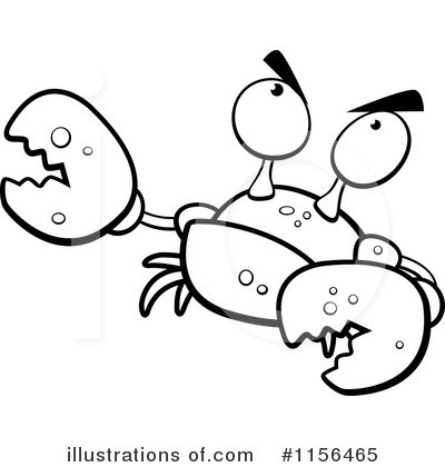 Royalty-Free (RF) Crab Clipart Illustration by Cory Thoman - Stock Sample #1156465