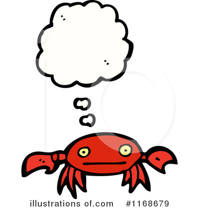 Royalty-Free (RF) Crab Clipart Illustration by lineartestpilot - Stock Sample #1168679
