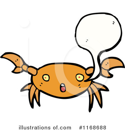 Royalty-Free (RF) Crab Clipart Illustration by lineartestpilot - Stock Sample #1168688