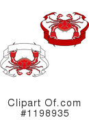 Crab Clipart #1198935 by Vector Tradition SM