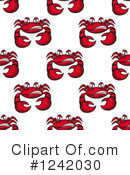 Crab Clipart #1242030 by Vector Tradition SM