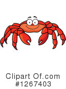 Crab Clipart #1267403 by Vector Tradition SM
