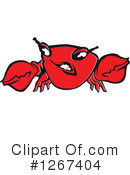 Crab Clipart #1267404 by Vector Tradition SM