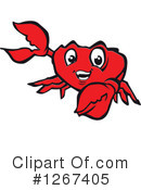 Crab Clipart #1267405 by Vector Tradition SM