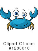 Crab Clipart #1280018 by Vector Tradition SM