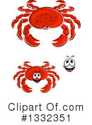 Crab Clipart #1332351 by Vector Tradition SM