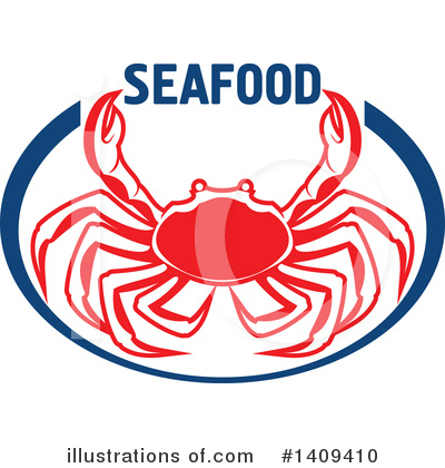 Royalty-Free (RF) Crab Clipart Illustration by Vector Tradition SM - Stock Sample #1409410