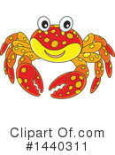 Crab Clipart #1440311 by Alex Bannykh