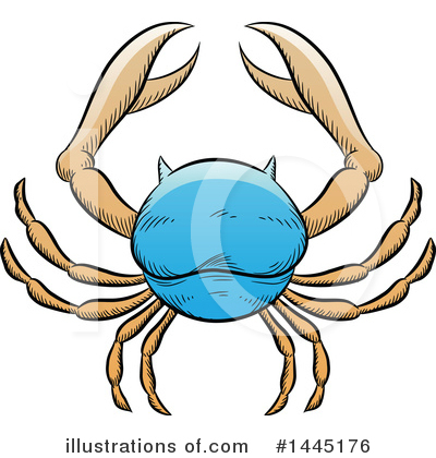 Crab Clipart #1445176 by cidepix