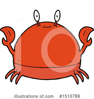 Royalty-Free (RF) Crab Clipart Illustration by lineartestpilot - Stock Sample #1510789