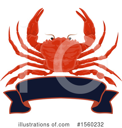 Royalty-Free (RF) Crab Clipart Illustration by Vector Tradition SM - Stock Sample #1560232