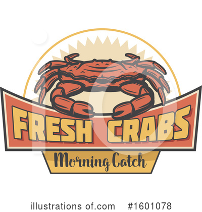 Royalty-Free (RF) Crab Clipart Illustration by Vector Tradition SM - Stock Sample #1601078