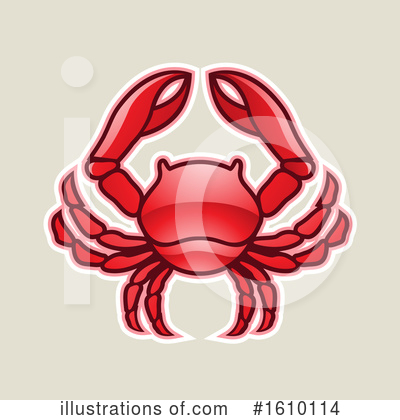 Royalty-Free (RF) Crab Clipart Illustration by cidepix - Stock Sample #1610114