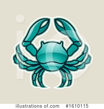 Royalty-Free (RF) Crab Clipart Illustration by cidepix - Stock Sample #1610115