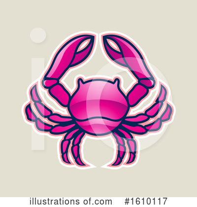 Royalty-Free (RF) Crab Clipart Illustration by cidepix - Stock Sample #1610117