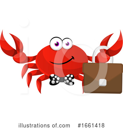 Royalty-Free (RF) Crab Clipart Illustration by Morphart Creations - Stock Sample #1661418