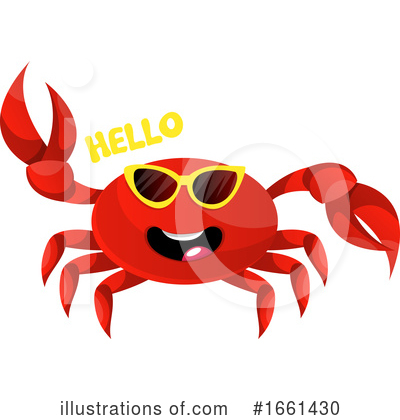 Royalty-Free (RF) Crab Clipart Illustration by Morphart Creations - Stock Sample #1661430