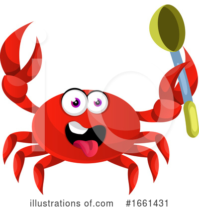 Royalty-Free (RF) Crab Clipart Illustration by Morphart Creations - Stock Sample #1661431