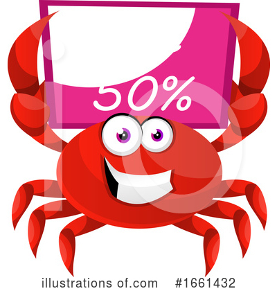 Royalty-Free (RF) Crab Clipart Illustration by Morphart Creations - Stock Sample #1661432