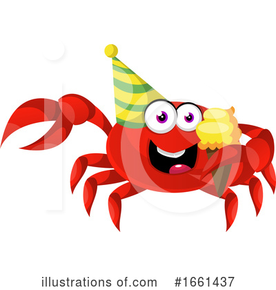 Royalty-Free (RF) Crab Clipart Illustration by Morphart Creations - Stock Sample #1661437