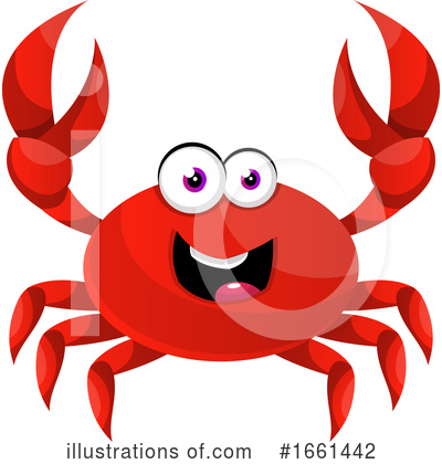 Royalty-Free (RF) Crab Clipart Illustration by Morphart Creations - Stock Sample #1661442