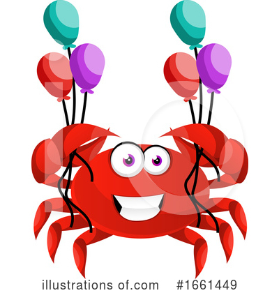 Royalty-Free (RF) Crab Clipart Illustration by Morphart Creations - Stock Sample #1661449
