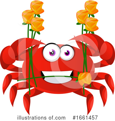 Royalty-Free (RF) Crab Clipart Illustration by Morphart Creations - Stock Sample #1661457