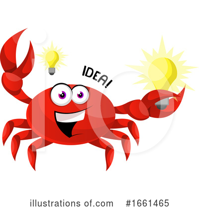 Royalty-Free (RF) Crab Clipart Illustration by Morphart Creations - Stock Sample #1661465
