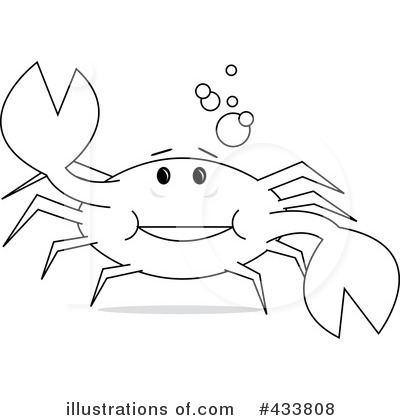 Crab Clipart #433808 by Pams Clipart