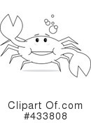 Crab Clipart #433808 by Pams Clipart
