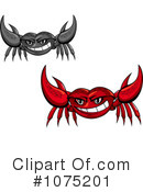 Crabs Clipart #1075201 by Vector Tradition SM