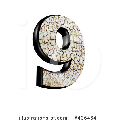 Royalty-Free (RF) Cracked Earth Number Clipart Illustration by chrisroll - Stock Sample #436464