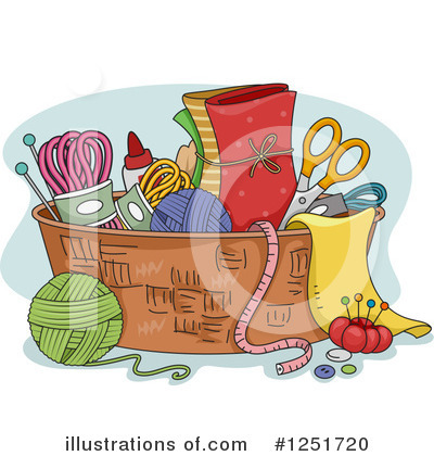 Crafts Clipart #1251720 - Illustration by BNP Design Studio
