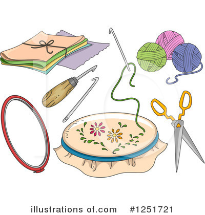 Royalty-Free (RF) Crafts Clipart Illustration by BNP Design Studio - Stock Sample #1251721