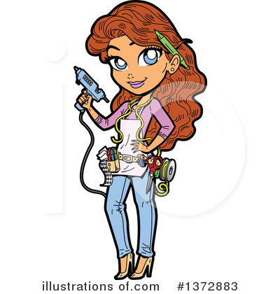 Crafts Clipart #1372883 by Clip Art Mascots