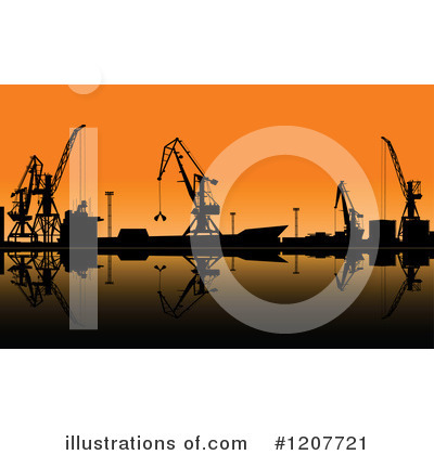 Harbor Clipart #1207721 by Vector Tradition SM