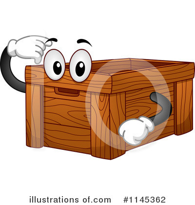 Royalty-Free (RF) Crate Clipart Illustration by BNP Design Studio - Stock Sample #1145362