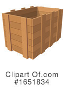 Crate Clipart #1651834 by Vector Tradition SM