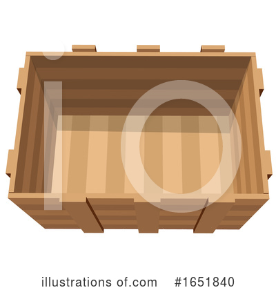 Royalty-Free (RF) Crate Clipart Illustration by Vector Tradition SM - Stock Sample #1651840